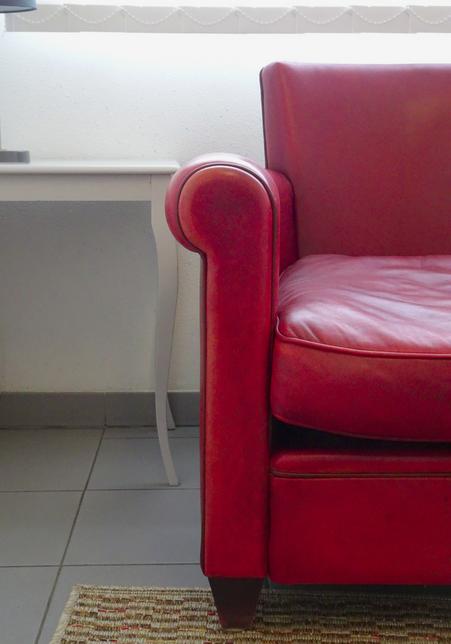 fauteuil rouge